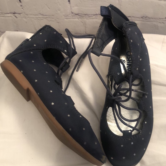 Blue ballet slippers with ✨ - Picture 2 of 2